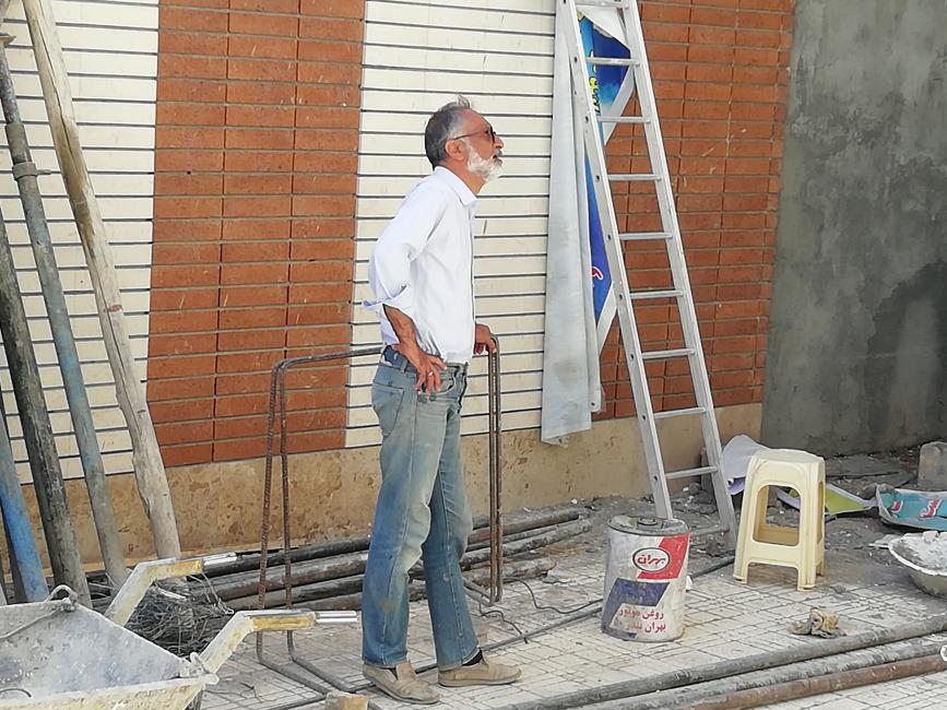 گزارش تصویری از پیشرفت عملیات احداث ساختمان نمایندگی عمان سامانی شهرکرد