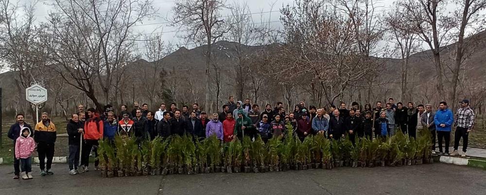 اردوی درختکاری نمایندگی پروین اعتصامی اراک