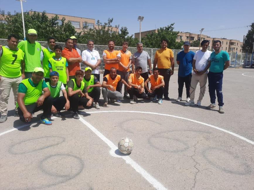 گزارش فعالیتهای ورزشی نمایندگی بوستان نیلوفر آبی مشهد