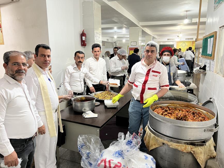 گزارش تصویری از ششمین مراسم افطاری نمایندگی حافظ .