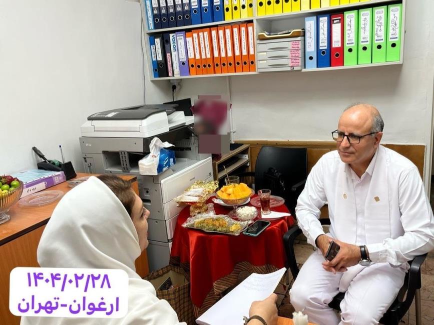 گفتگو با دیده بان محترم آقای خدامی (نمایندگی ارغوان تهران)