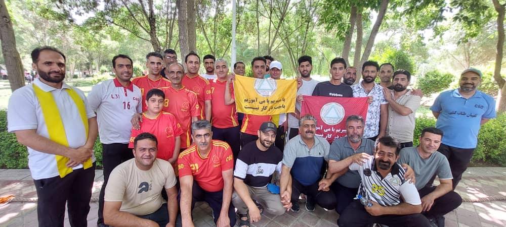 فعالیت‌های ورزشی در پارک شهدای شهرداری اصفهان 
