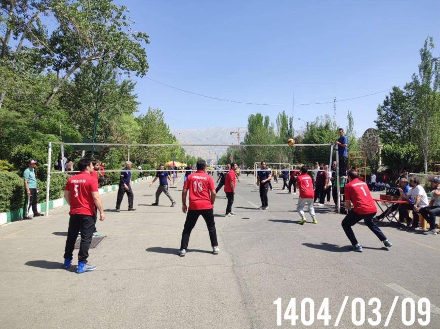 مسابقات جام سردار و فعالیت های ورزشی در پارک طالقانی تهران