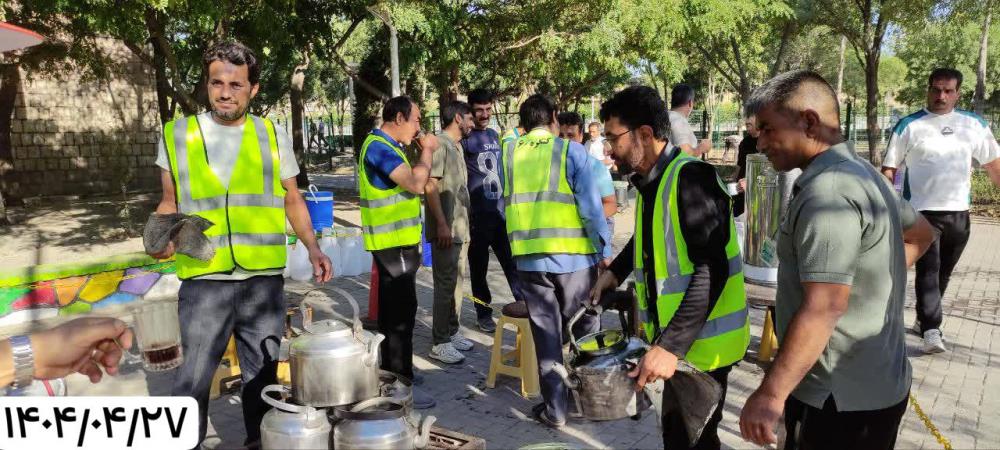 فعالیتهای ورزشی مسافران و همسفران نمایندگی‌های مشهد پارک نیلوفر آبی