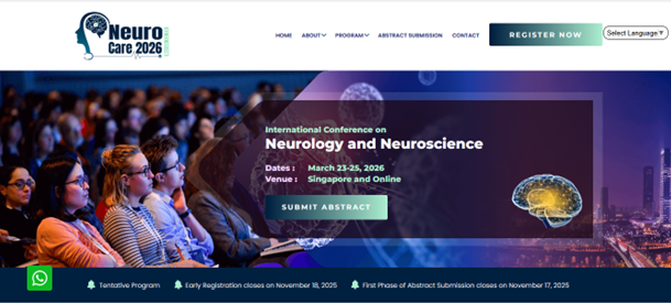 The Milestone Step by Mr. Hossein Dezhakam: Mr. Hossein Dezhakam’s Article Is Accepted in Neuro Care Conference, 2026