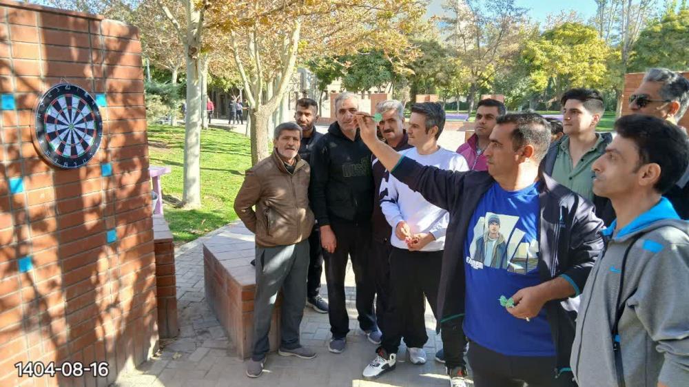 فعالیت‌های ورزشی مسافران و همسفران نمایندگی‌های مشهد پارک نیلوفر آبی