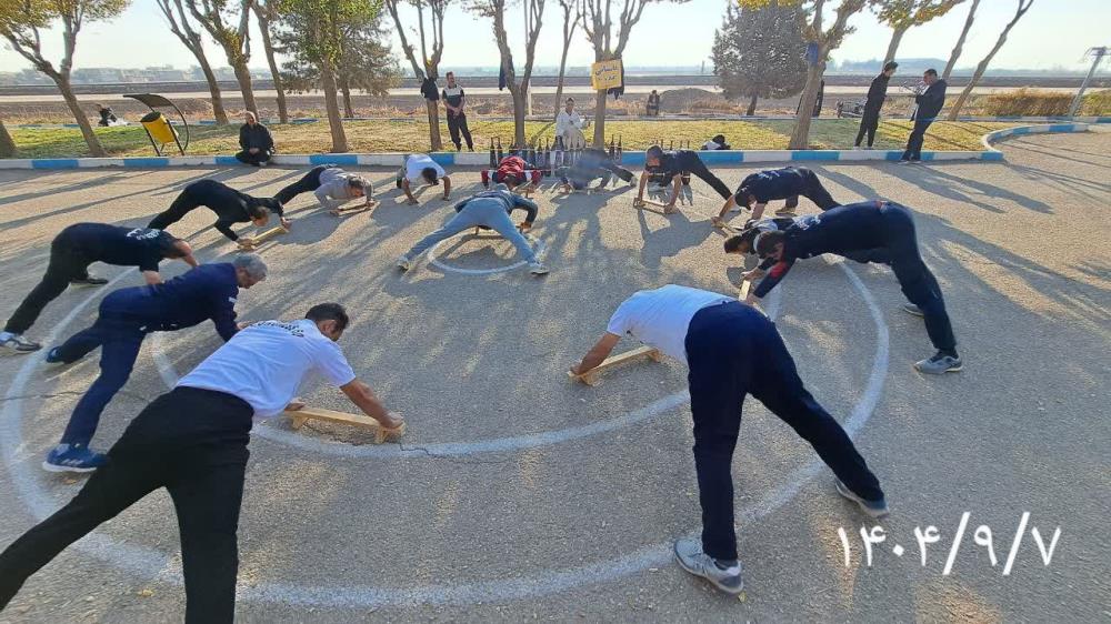 گزارش تصویری فعالیتهای ورزشی مسافران و همسفران آقا کنگره۶۰ نمایندگی پارک لاله تاکستان