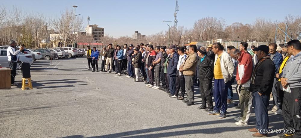 گزارش تصویری از فعالیت های اموزشی و ورزشی کنگره 60 نمایندگی پارک ملت شهرکرد