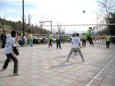 A Volleyball Match